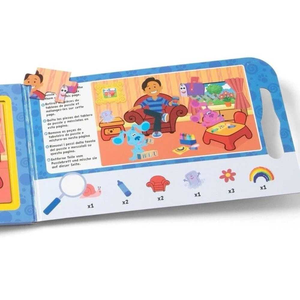 Melissa & Doug Blue's Clues & You! Take-Along Magnetic Jigsaw Puzzles